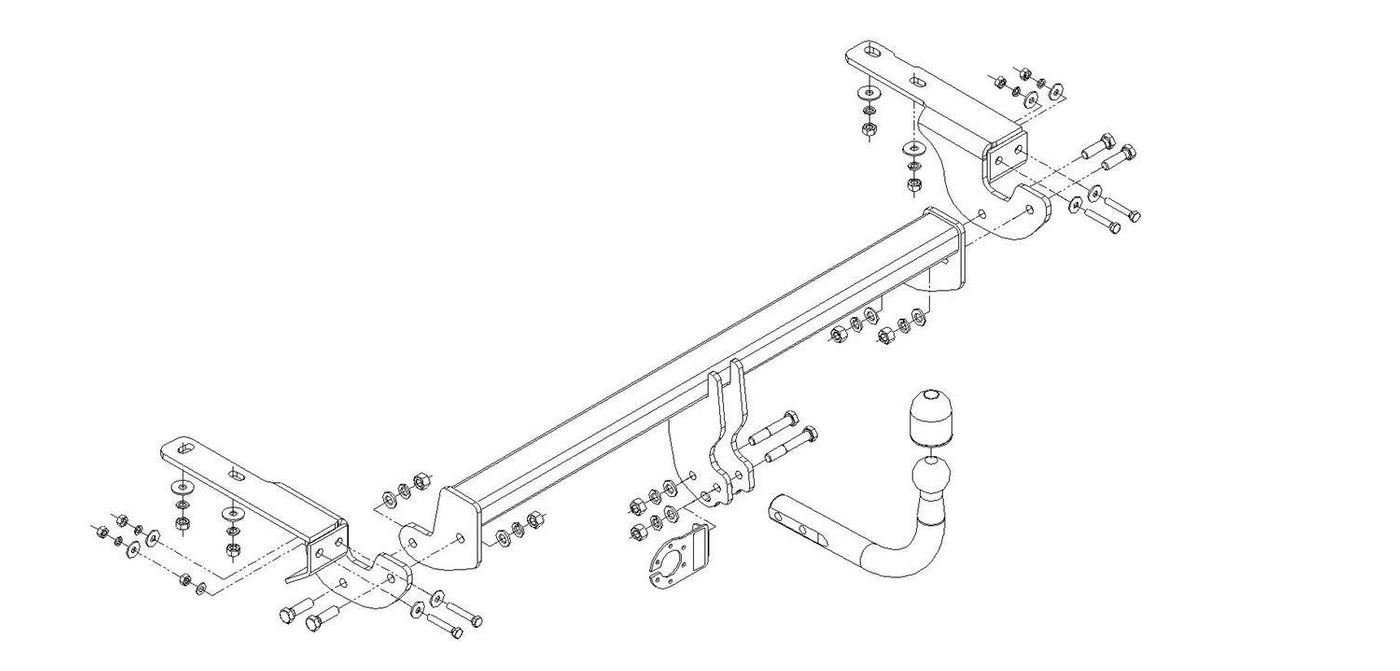 Hak holowniczy Autohak Citroen C4 II Hatchback 11.2010-12.2020