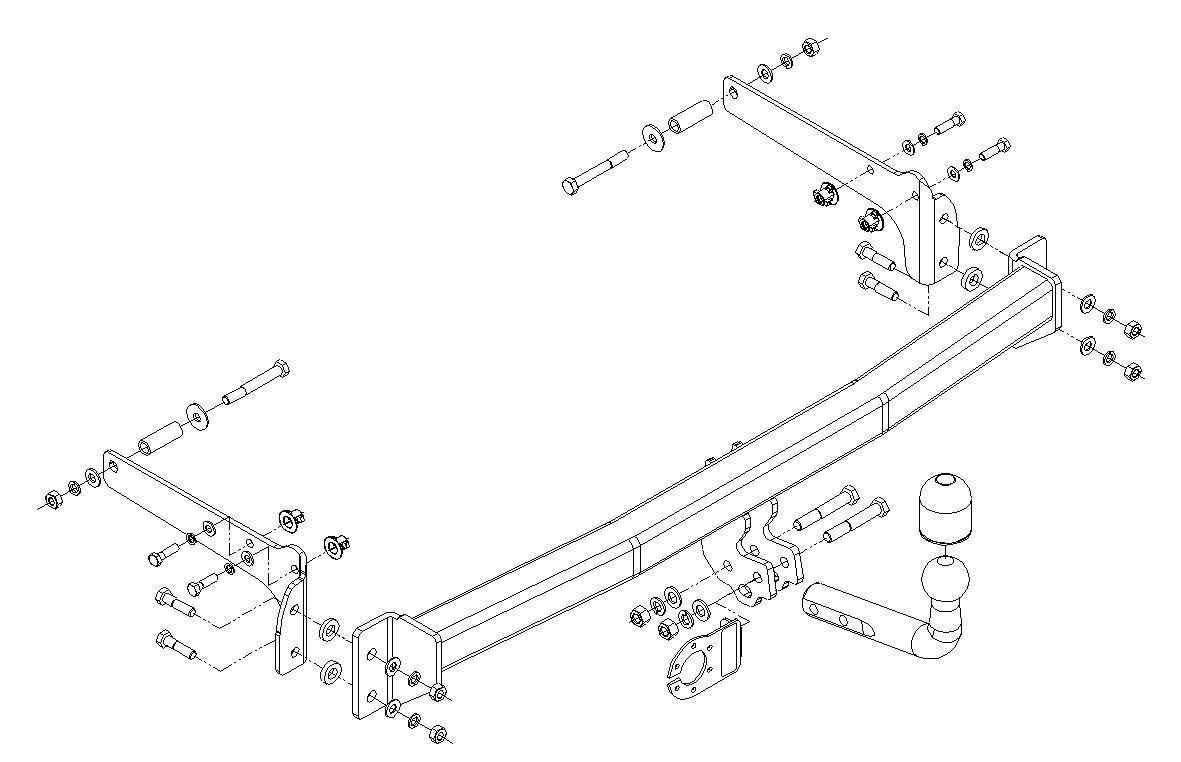 Hak holowniczy Autohak G34