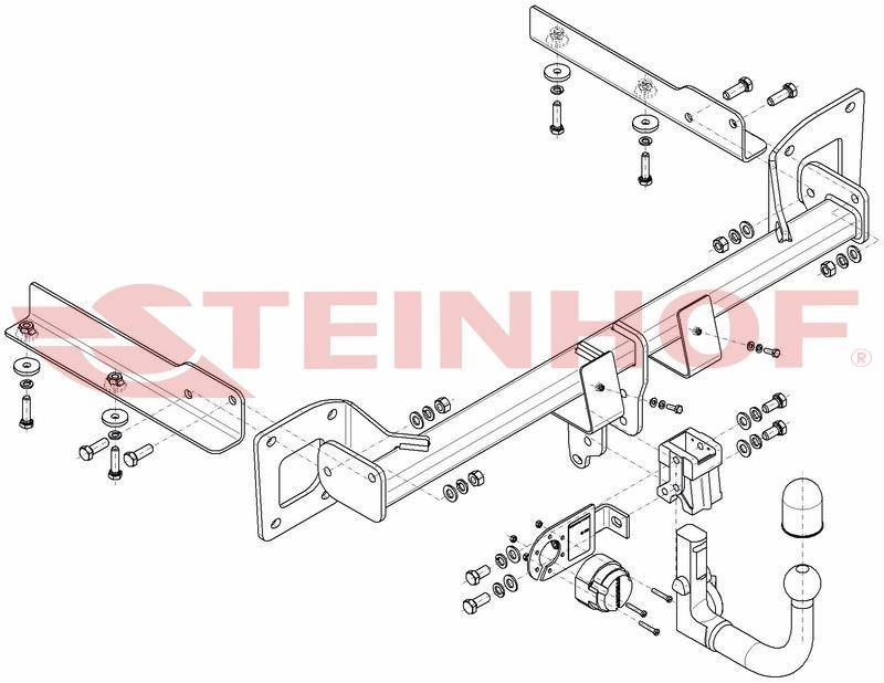 Hak holowniczy Steinhof O-151