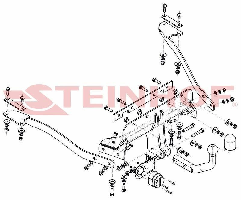 Hak holowniczy BMW Seria 7 E38 1994-2001