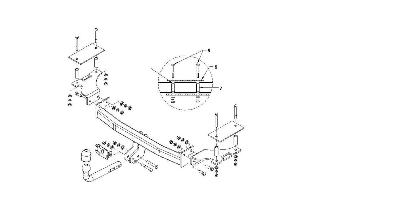 Hak holowniczy Autohak E20