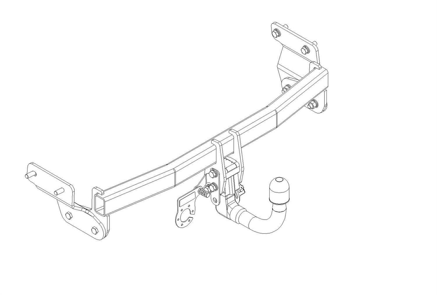 Hak holowniczy Autohak T73V