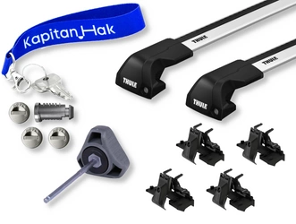 Bagażnik dachowy | Belki | Thule Honda Vezel 2014-2021 + Smycz KapitanHak