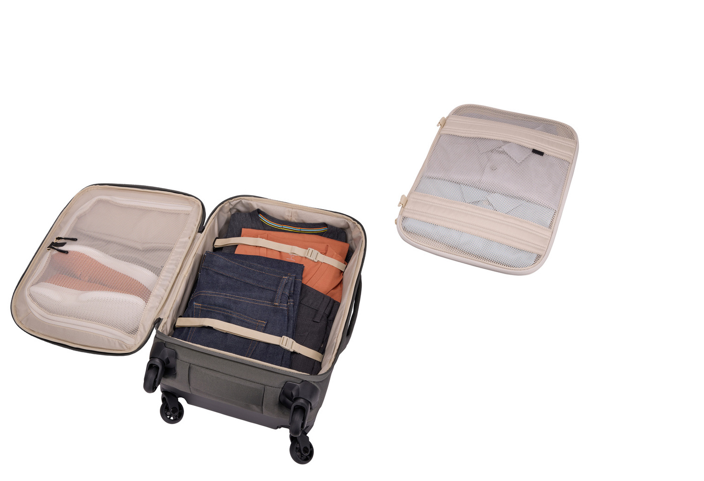 Walizka podręczna Thule Subterra 2 Carry On Spinner - Vetiver Gray - 3205048