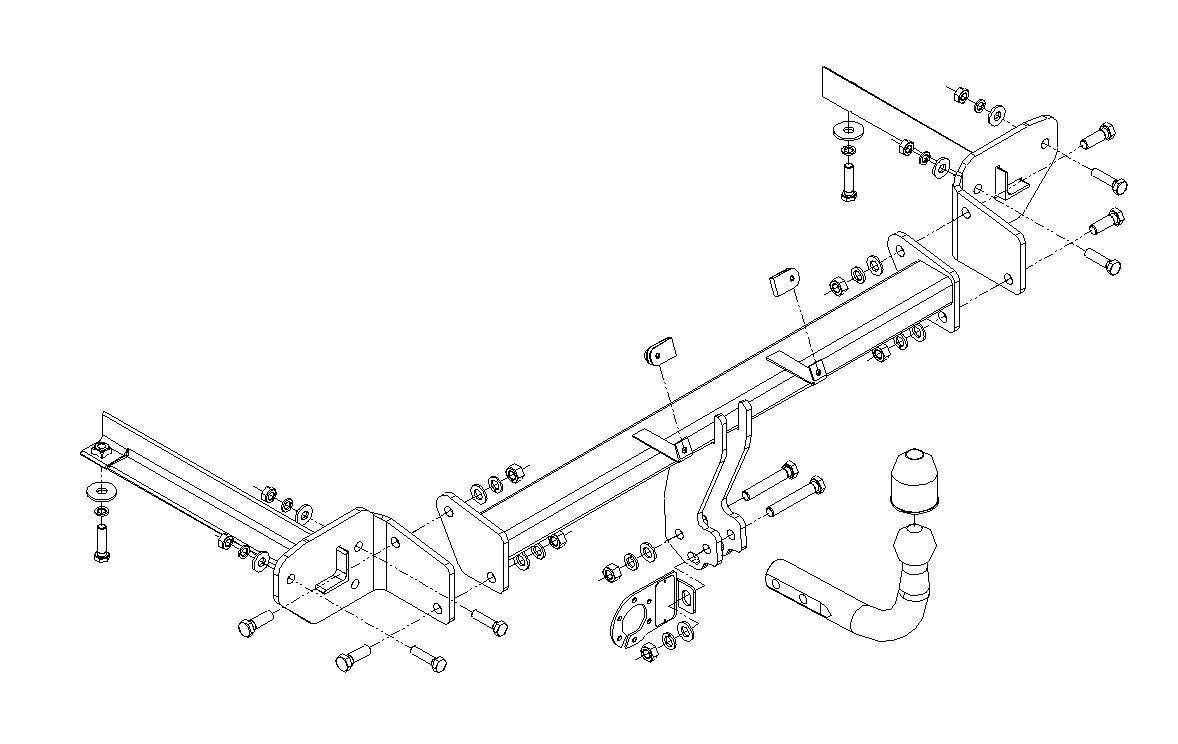 Hak holowniczy Autohak E50