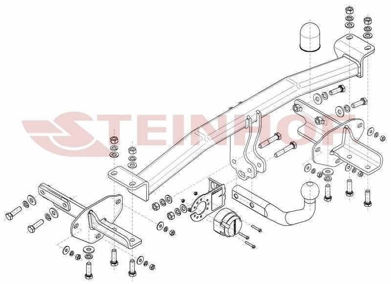 Hak holowniczy Steinhof FIAT Tipo Kombi 2016-