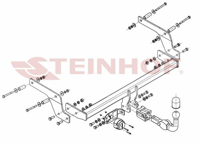 Hak holowniczy Steinhof D-085