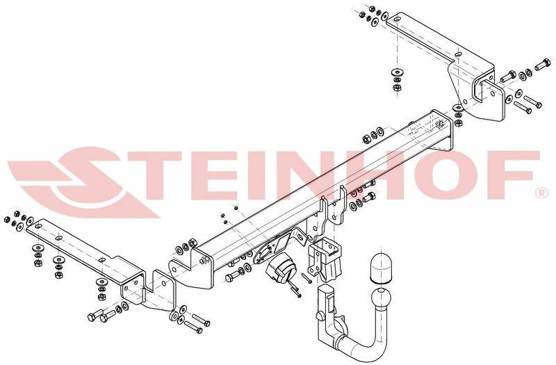 Hak holowniczy Steinhof P-061