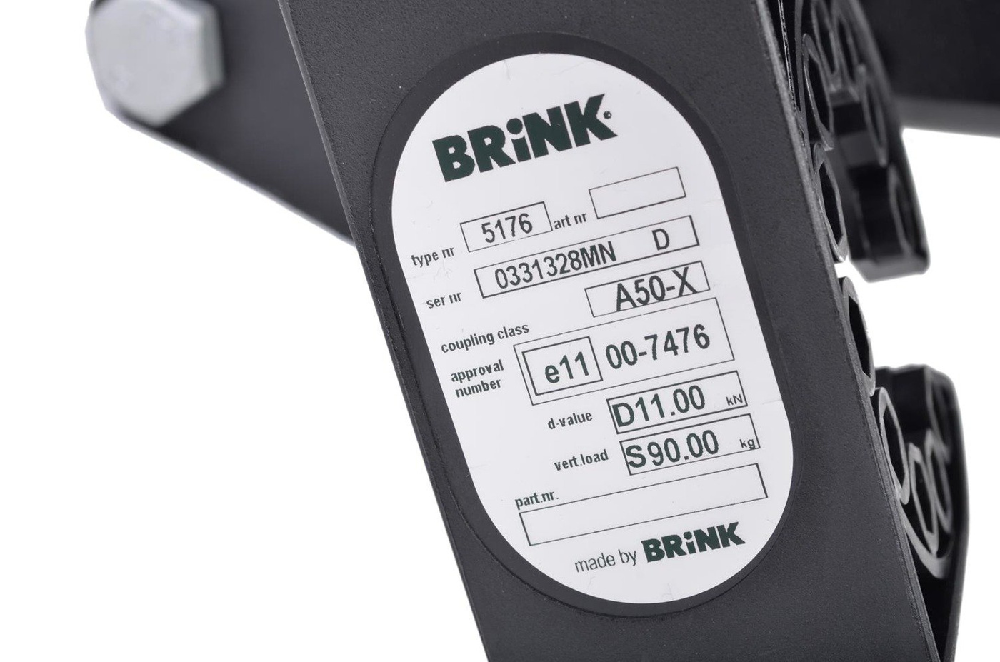 Hak holowniczy Brink 5176 