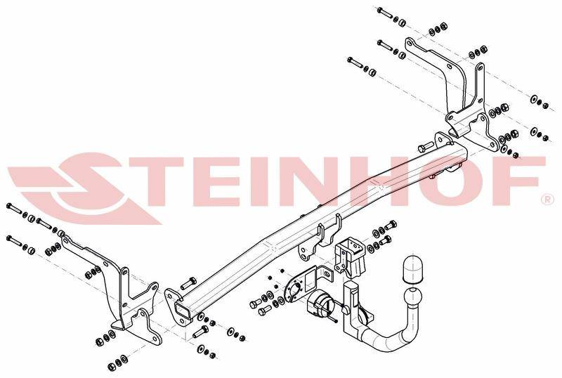 Hak holowniczy Steinhof P-059