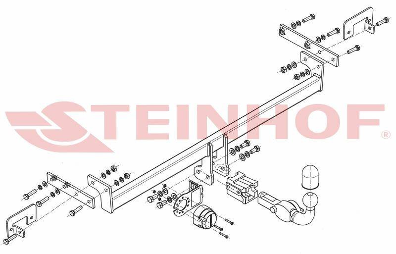 Hak holowniczy Steinhof S-381
