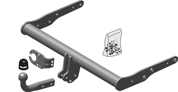 Hak holowniczy Brink Volkswagen T6 2016-