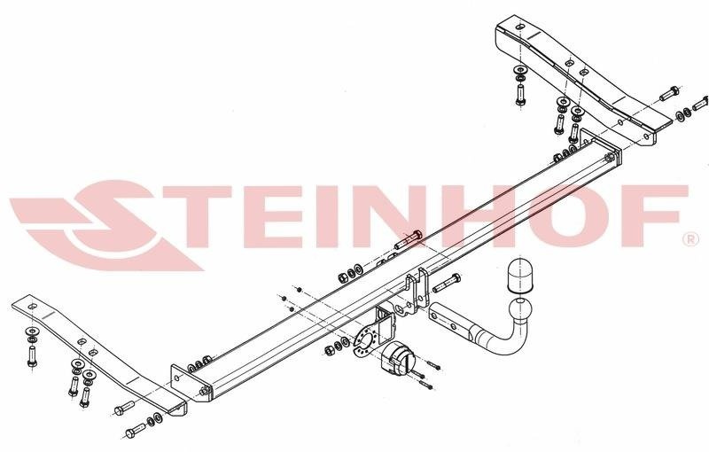 Hak holowniczy Steinhof T-204