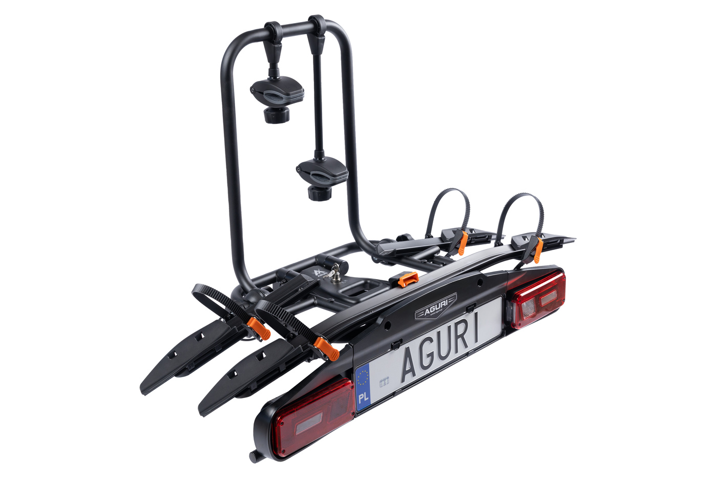Bagażnik rowerowy Aguri Active Bike Pro 2 Black - 53001
