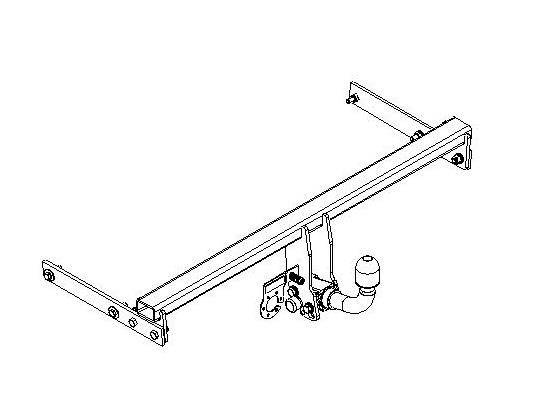 Hak holowniczy Autohak Skoda Rapid 2012-2019