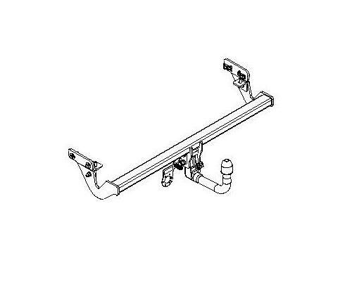 Hak holowniczy Autohak Peugeot 2008 II 01.2020-