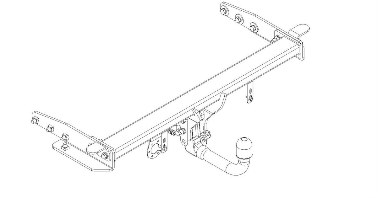 Hak holowniczy Autohak Jeep Grand Cherokee 04.2011-