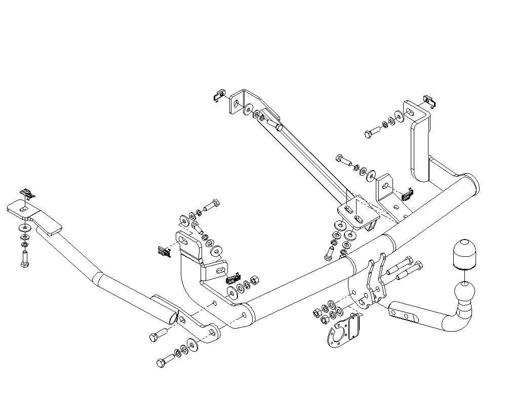 Hak holowniczy Autohak R17