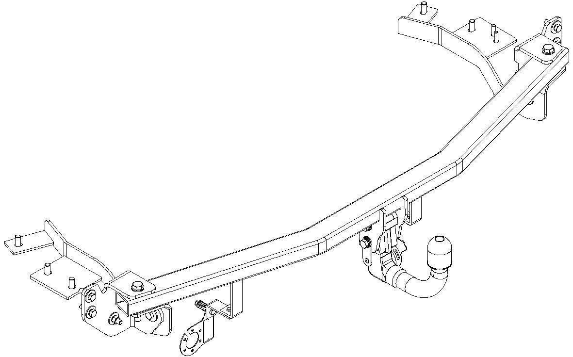 Hak holowniczy Autohak T55V