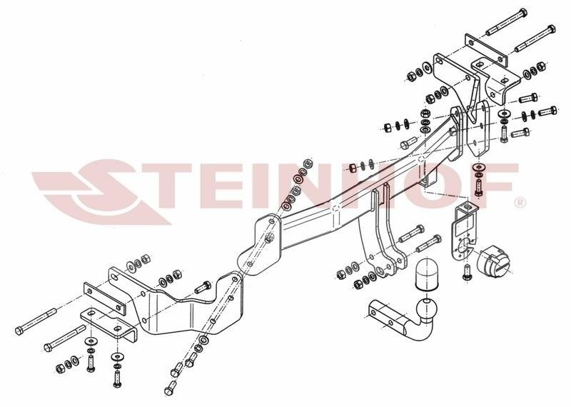 Hak holowniczy Steinhof K-035