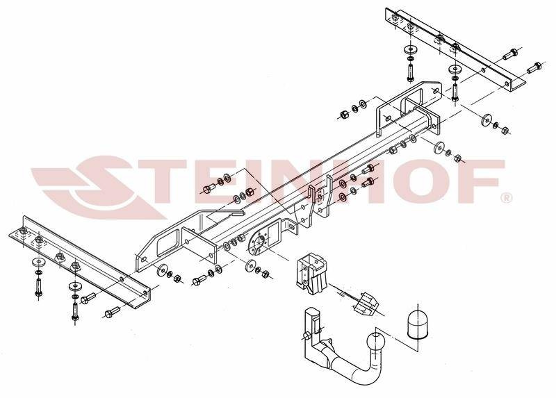 Hak holowniczy Steinhof O-147