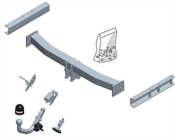 Hak holowniczy Brink 513900