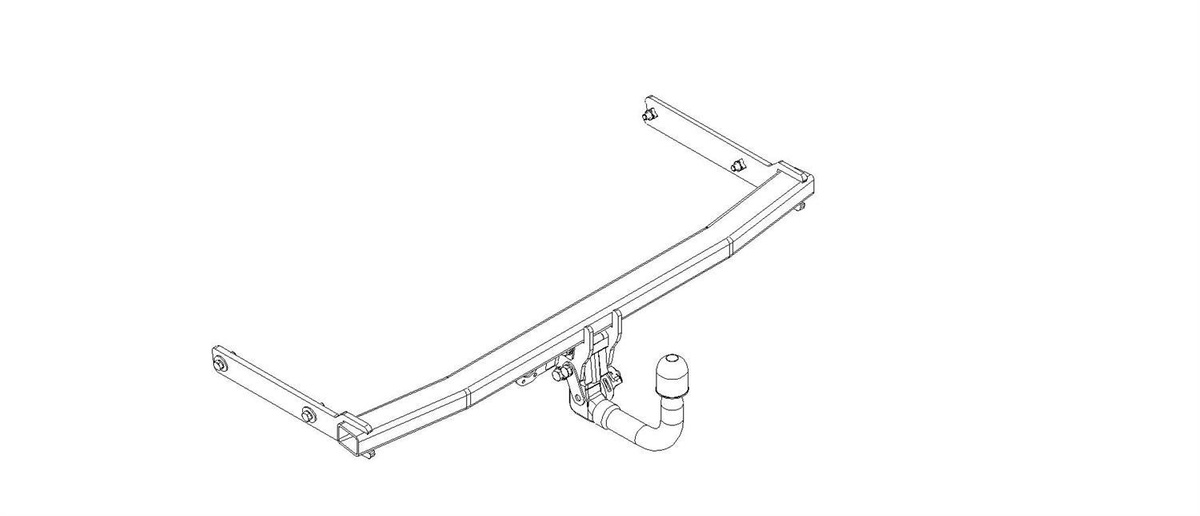 Hak holowniczy Autohak Audi A3 Hatchback 3-drzwi 05.2003-06.2008