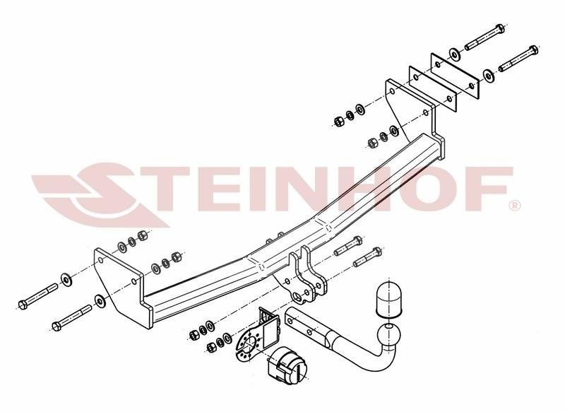 Hak holowniczy Steinhof J-058