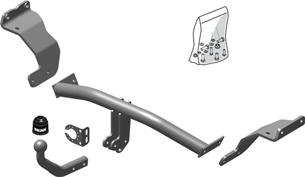 Hak holowniczy Brink Hyundai i30 (GD) Kombi 2012-2017