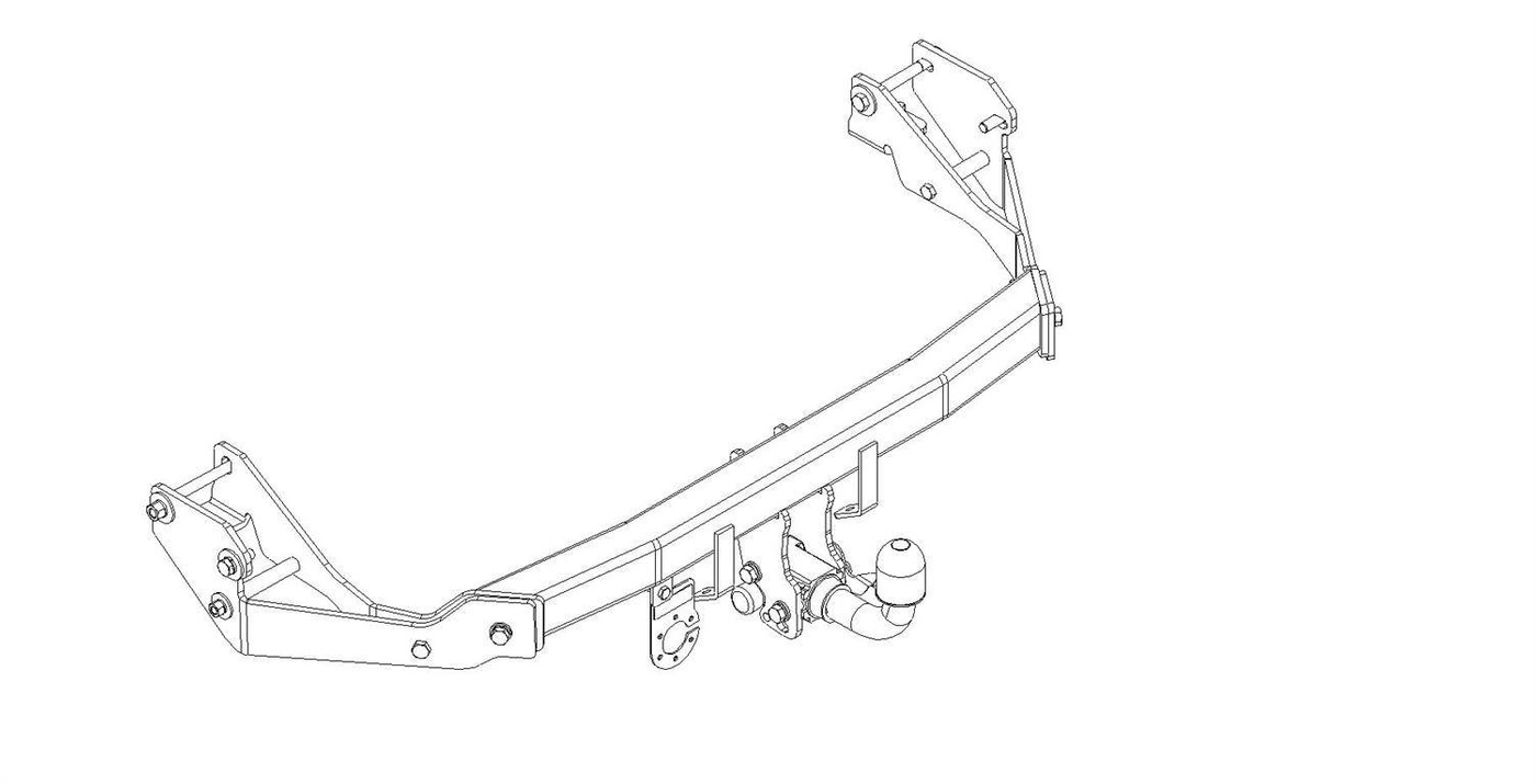 Hak holowniczy Autohak Hyundai Santa Fe 2001-2006