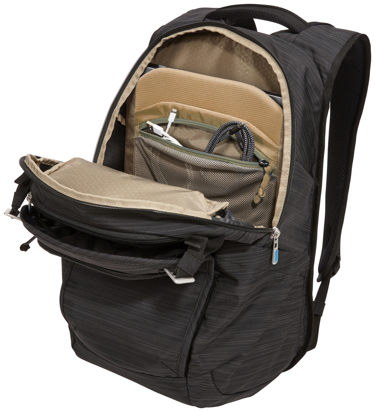 plecak na laptopa 24L czarny | Thule Construct Backpack 24L - Black 3205352