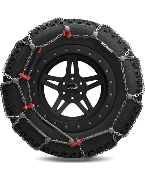 Łańcuchy śniegowe Konig XD-16 Pro grupa 285 I 35x12.50R18