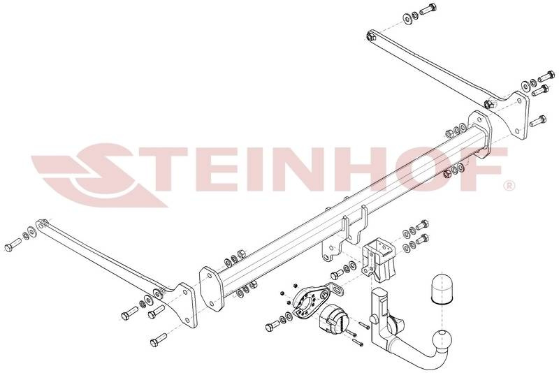 Hak holowniczy Steinhof Toyota Yaris Cross 2020-