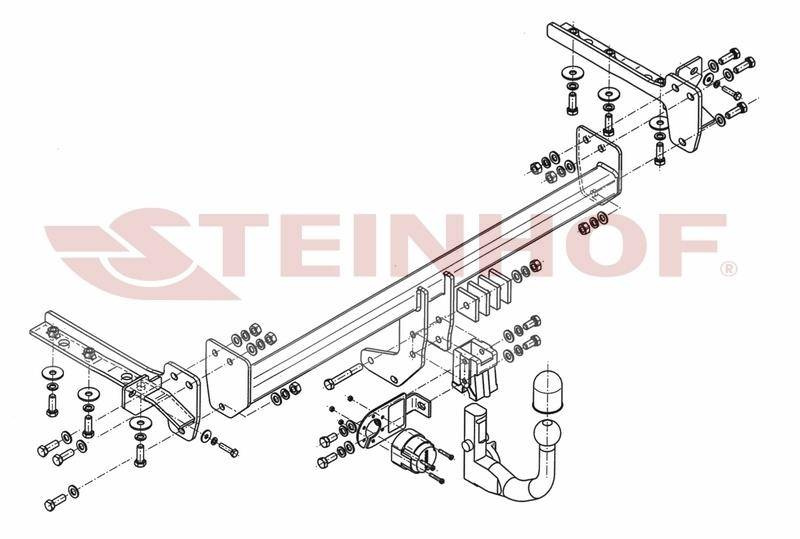 Hak holowniczy Steinhof H-049