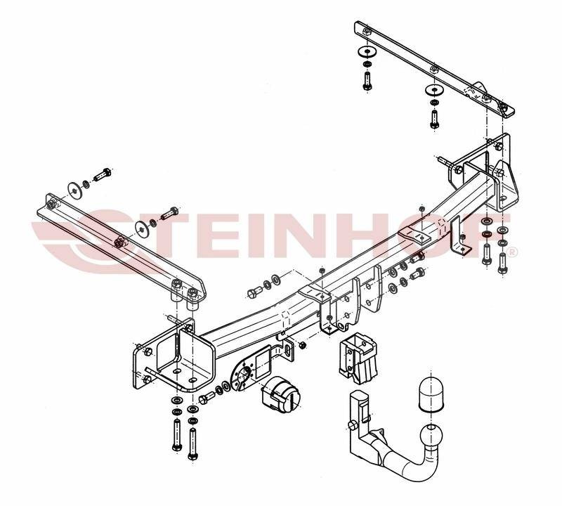 Hak holowniczy Steinhof M-114