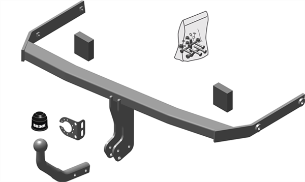 Hak holowniczy Brink 640400