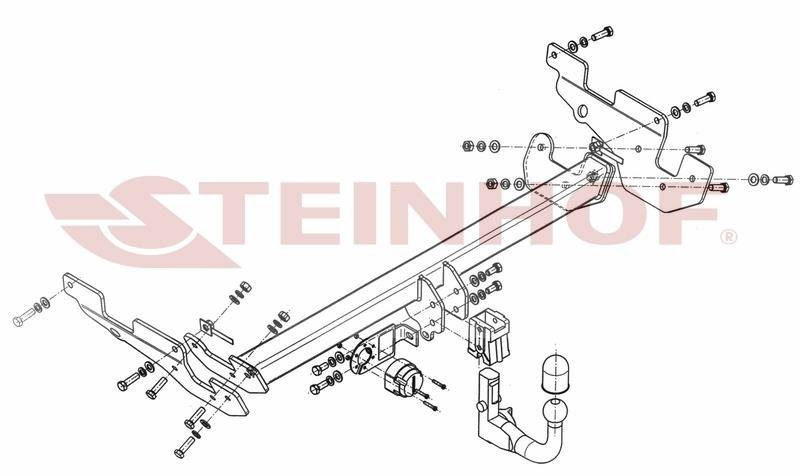 Hak holowniczy Steinhof Mazda CX-5 I 2012-2017