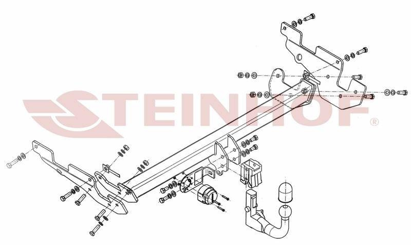 Hak holowniczy Steinhof M-033