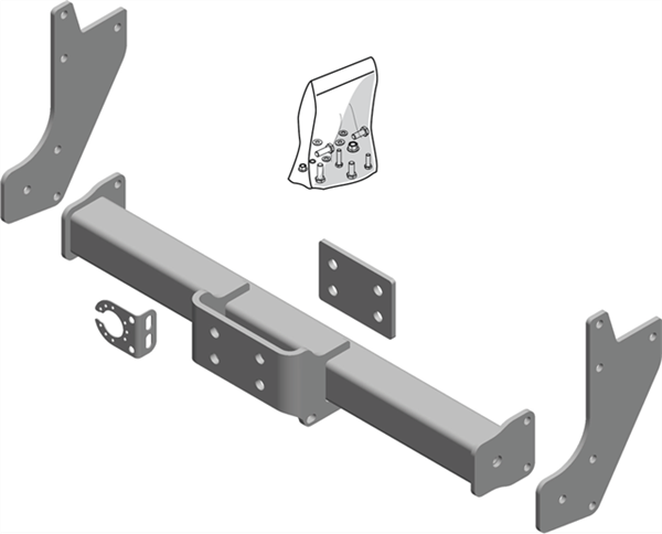 Hak holowniczy BRINK 605300