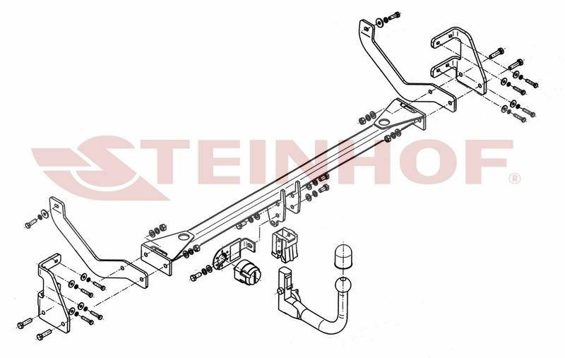 Hak holowniczy Steinhof P-047