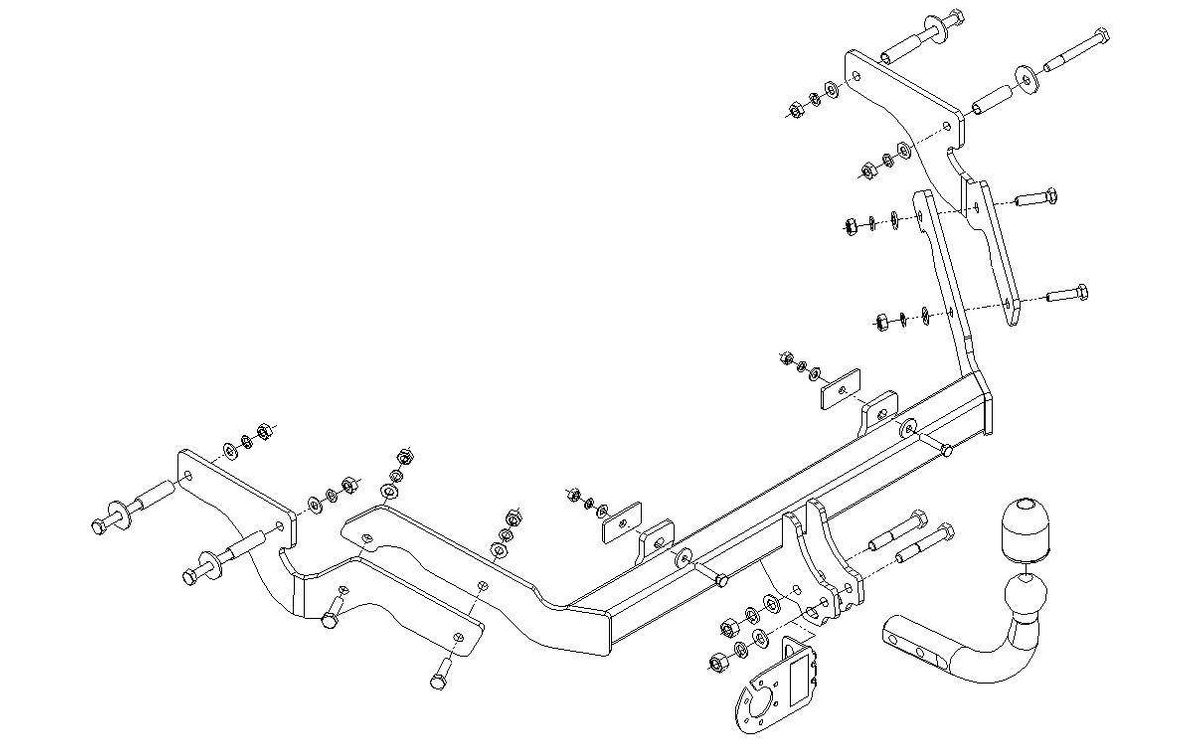 Hak holowniczy Autohak P12