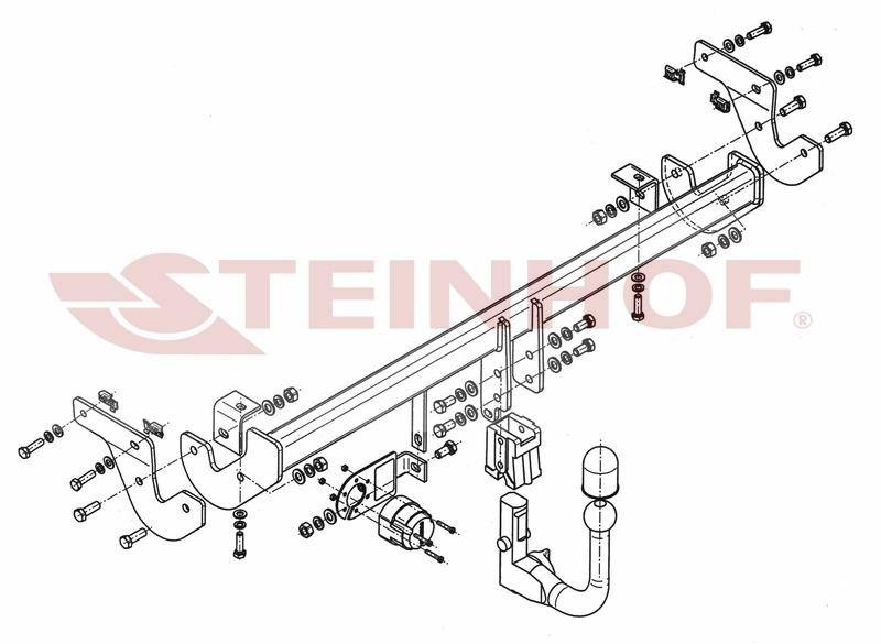 Hak holowniczy Steinhof P-020