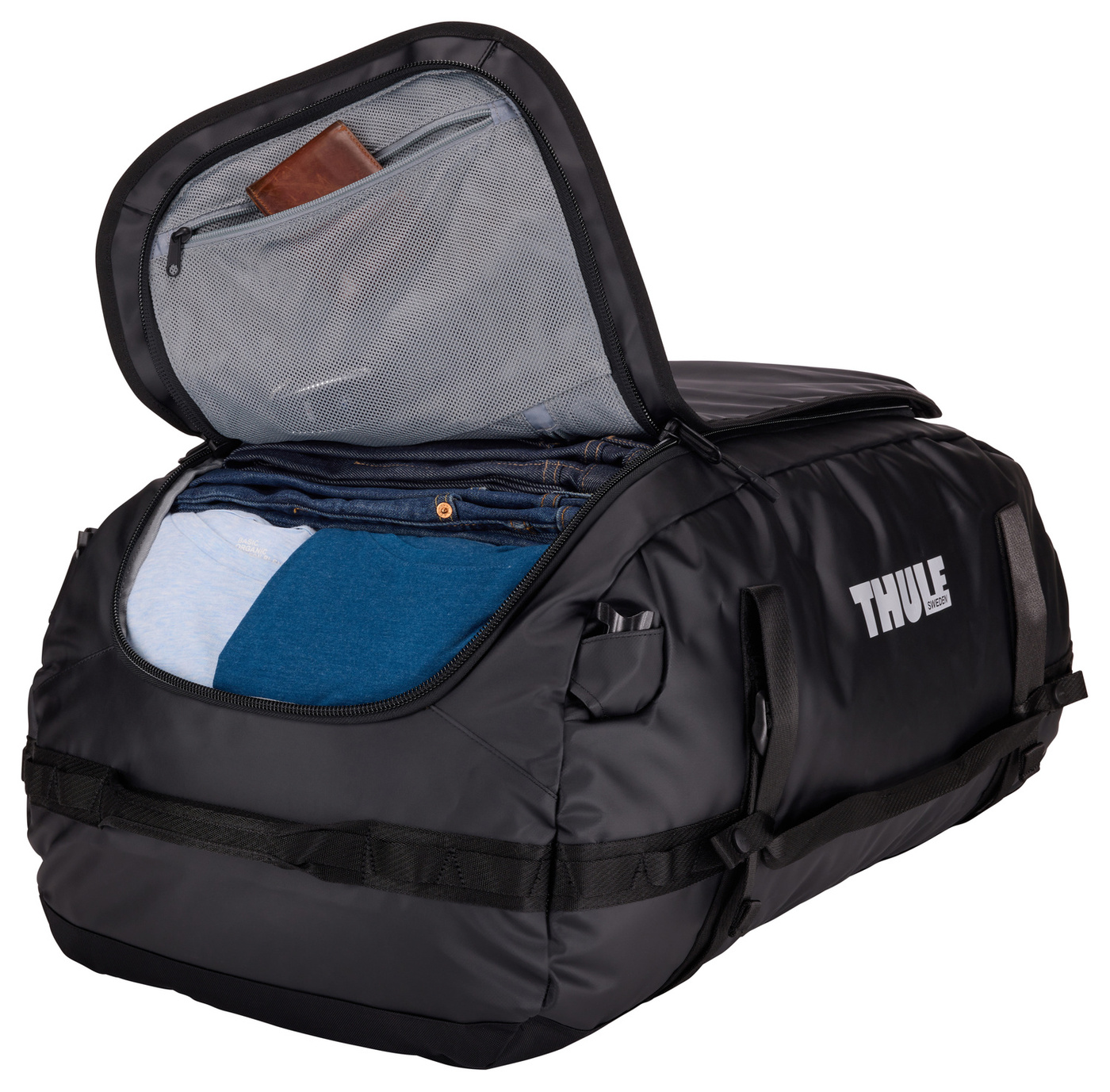 Torba podróżna Thule Chasm Recycled Duffel 90L - Black  - 3204997