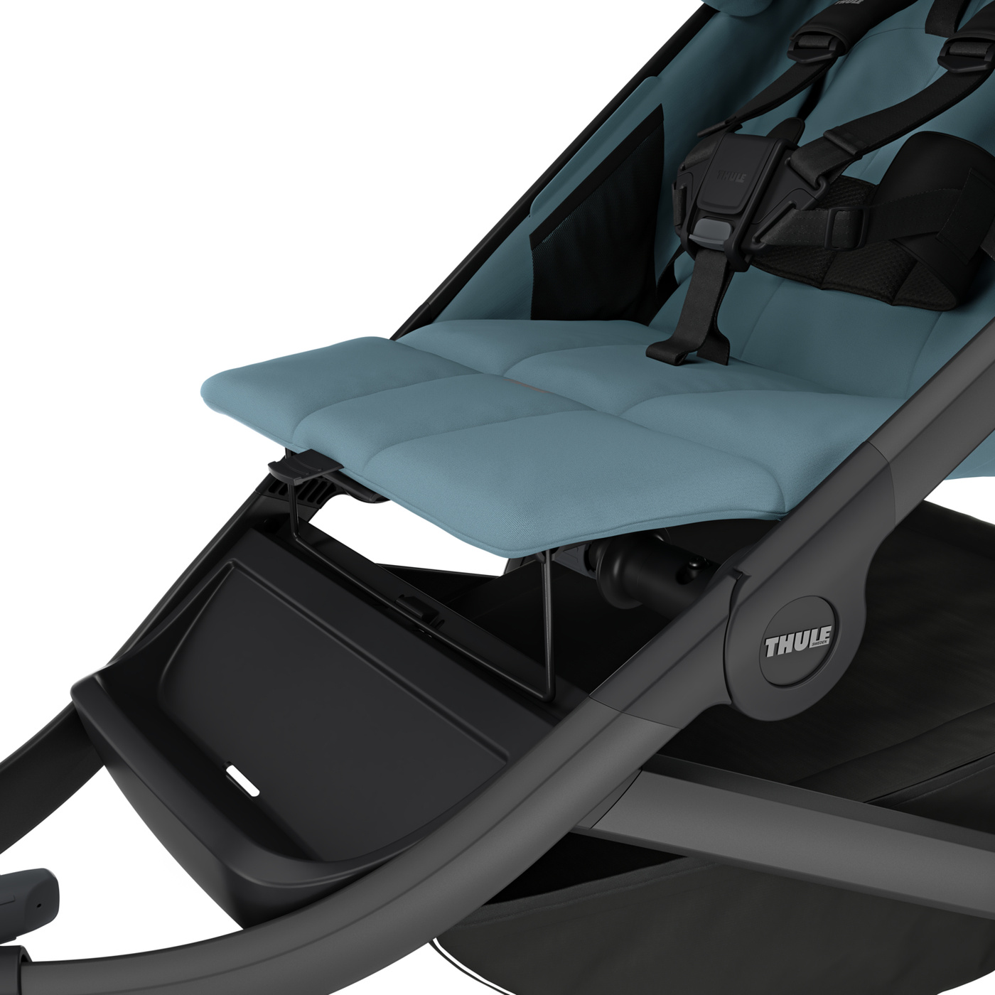Thule Urban Glide 3 mid blue magnetic buckle