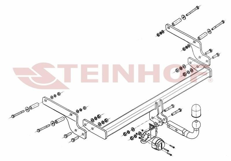 Hak holowniczy Steinhof D-047