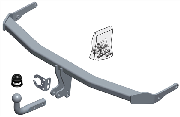 Hak holowniczy Brink Seat Ibiza V Hatchback 2017-