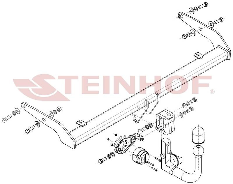 Hak holowniczy Steinhof V-165