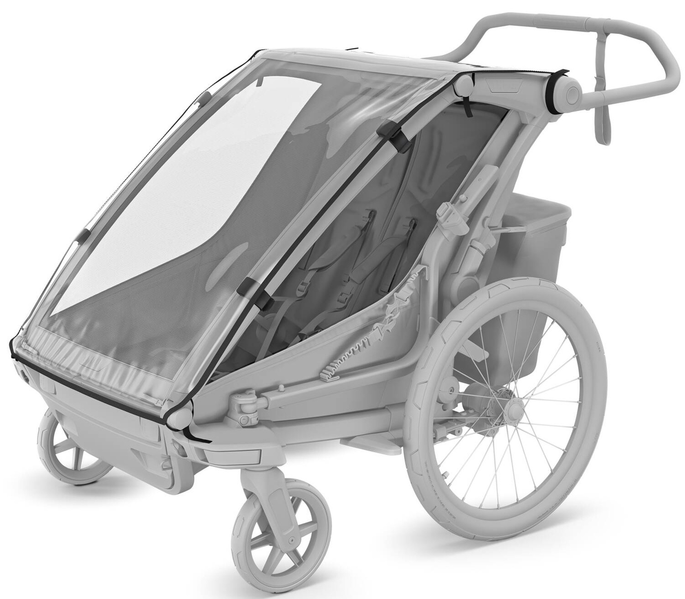 Przyczepka rowerowa | Thule Chariot Cross 2 single Dark Slate 10201034