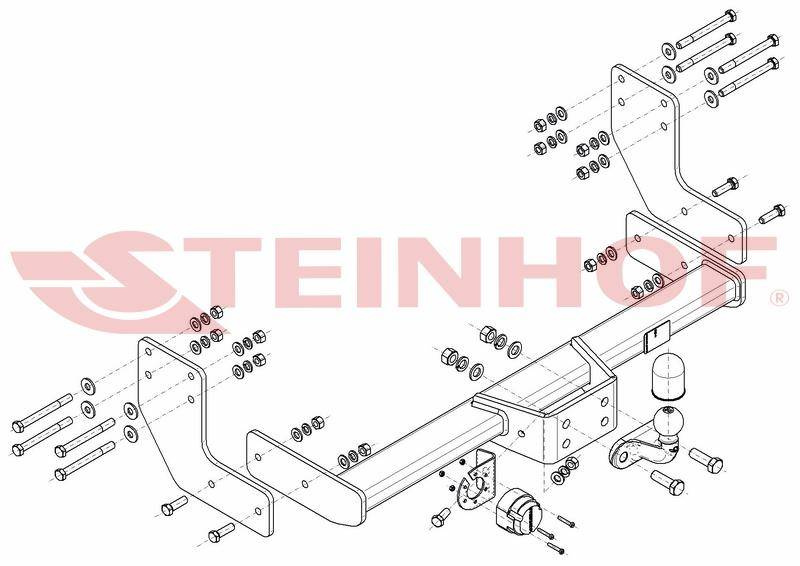Hak holowniczy Steinhof V-036