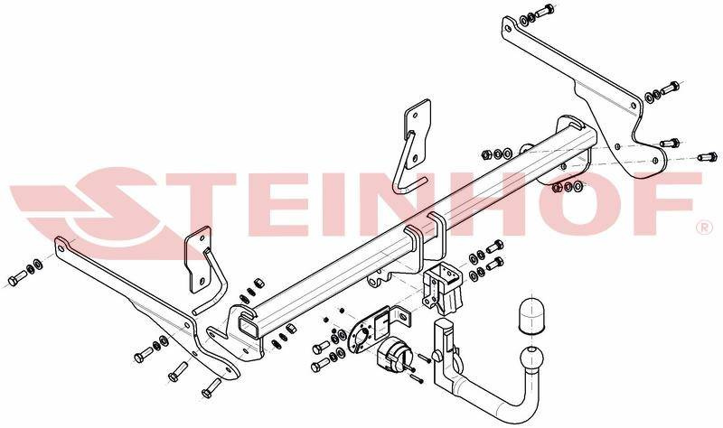 Hak holowniczy Steinhof M-053